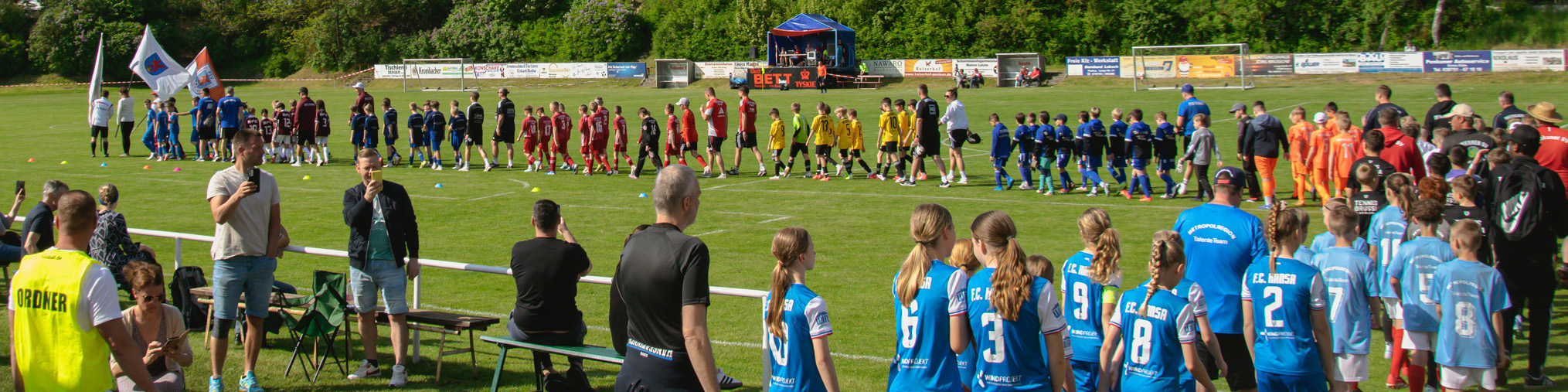 Deutsch-Polnisches Kinderfussballturnier Header