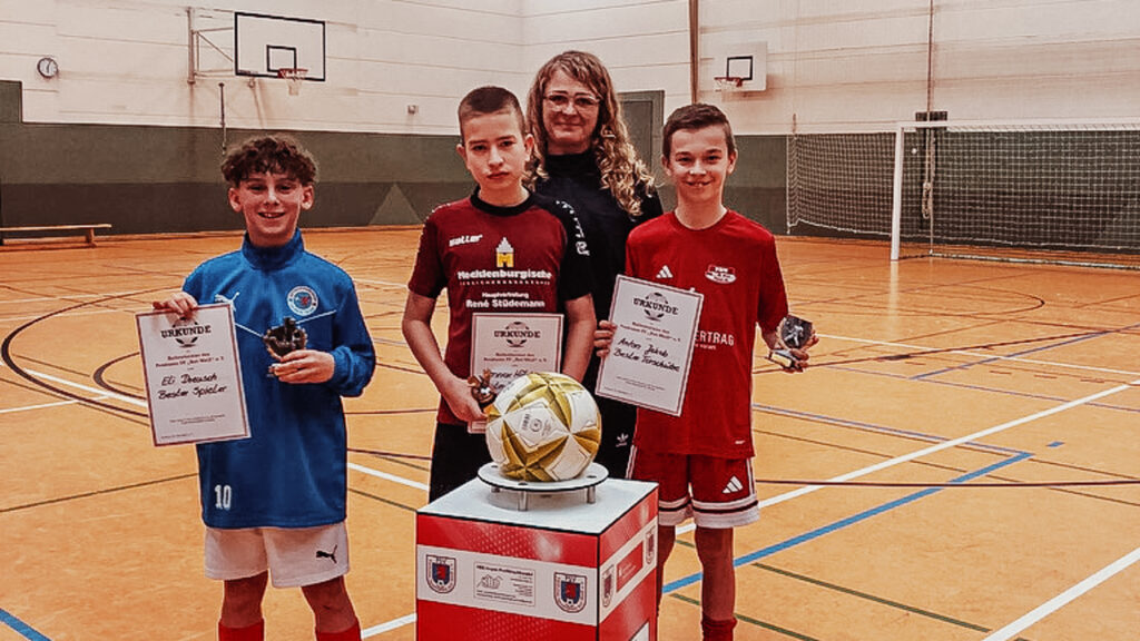Hallenturnier Einzelehrungen D-Jugend