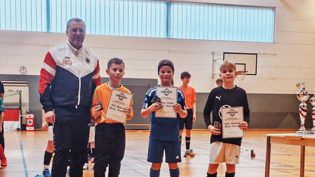 Hallenturnier Einzelehrungen E-Jugend