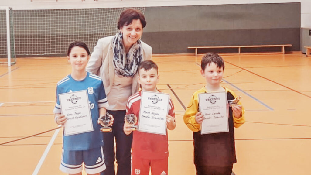 Hallenturnier Einzelehrungen F-Jugend